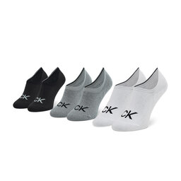 Calvin Klein Vyriškų trumpų kojinių komplektas (3 poros) Calvin Klein 701218723 Grey Combo