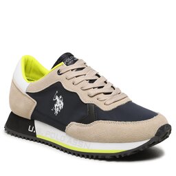 

Снікерcи U.S. Polo Assn. Cleef CLEEF001A DBL-BEI02, Голубий