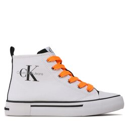 

Кеди Calvin Klein Jeans High Top Lace Up Sneaker V3X9-80569-0890X002 M White/Black X002, Білий
