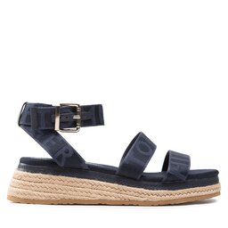 

Еспадрильї Tommy Hilfiger Tommy Webbing Low Wedge Sandal FW0FW06442 Desert Sky DW5, Cиній