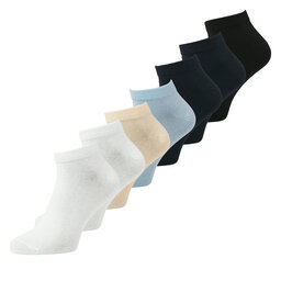 Jack&Jones Set de 7 pares de calcetines bajos Jack&Jones Eugene 12277652 De color
