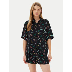 DKNY DKNY Pidžama YI50005 Crna Regular Fit