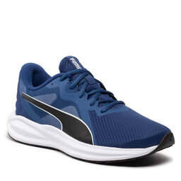 Puma Topánky Puma Twitch Runner Jr 384537 07 Blazing Blue/Black/White