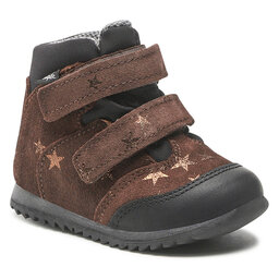 Mrugała Botines planos Mrugała Jogi 6158/2-03 Mocca Stars