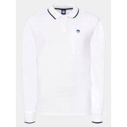 North Sails North Sails Polo marškinėliai Basic 692454 Balta Regular Fit