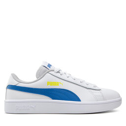 

Снікерcи Puma Smash V2 L Jr 365170 33 Puma White/Victoria Blue, Білий