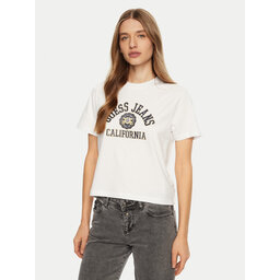 Guess Jeans Guess Jeans Póló W5RI43 K8HM0 Fehér Regular Fit