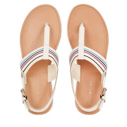 

Босоніжки Tommy Hilfiger Flat Sandal Stripes FW0FW07924 Calico AEF, Бежевий