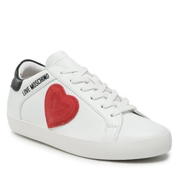 LOVE MOSCHINO Sneakers LOVE MOSCHINO JA15402G1GIAM10A Vit.Bi/Ne/Cr.Rosso