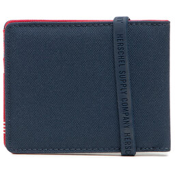 

Велике Чоловіче Портмоне Herschel Roy+ 10363-00018 Navy/Red, Cиній