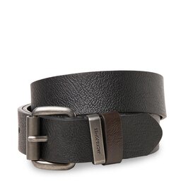 

Чоловічий ремінь Jack&Jones Aron 12212989 Black, Чорний