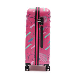 

Середня тверда валіза American Tourister Wavebreaker Disney 85670-9846-1CNU Minnie Futrure Pop, Рожевий