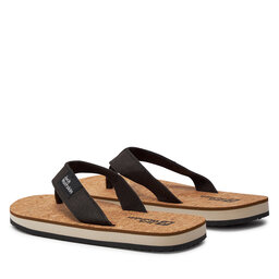 

В'єтнамки Jack Wolfskin Ecostride 2 Slipper W 4051931 Phantom/Cork, Чорний