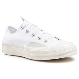 Converse Sneakers aus Stoff Converse Chuck 70 Ox 168673C White/Egret/University Red
