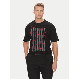 HUGO HUGO Camiseta Digraph 50542581 Negro Oversize