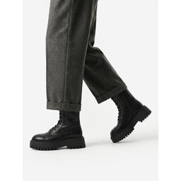 DeeZee Schnürschuhe DeeZee CEO-HY66880002-1 Schwarz