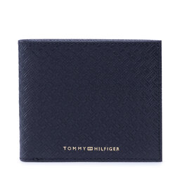 Tommy Hilfiger Cartera grande para hombre Tommy Hilfiger Premium Leather Mono Cc And Coin AM0AM08729 0GK