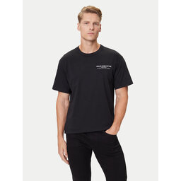 Versace Jeans Couture Versace Jeans Couture Camiseta 79GAHE10 CJ00E Negro Regular Fit