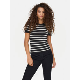 JDY JDY Marškinėliai Cirkeline 15307860 Juoda Slim Fit