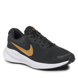Nike Обувки Nike Revolution 7 FB2208 006 Black/Metallic Gold/White