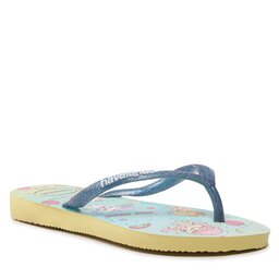 Havaianas Šlepetės per pirštą Havaianas Slim Mlp 4144514 Amarelo Limao