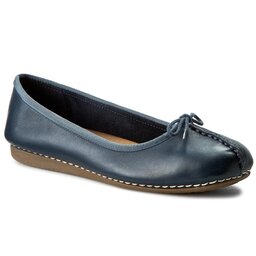 Clarks Ballerine Clarks Freckle Ice 203529324 Navy Leather
