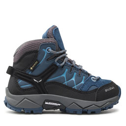 Salewa Trekkingi Salewa Jr Alp Trainer Mid Gtx GORE-TEX 64010-0365 Niebieski