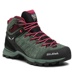 Salewa Trekkings Salewa Ws Alp Mate Mid Wp 61385-5085 Duck Green/Rhododendon 5085
