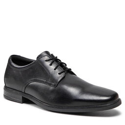 Clarks Lågskor Clarks Howard Walk 261612857 Black Leather