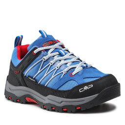 CMP Botas de trekking CMP Rigel Low Trekking Shoe Kids Wp 3Q54554J Cobalto/Stone/Fire 04NG