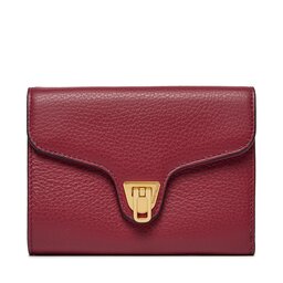 Coccinelle Velká dámská peněženka Coccinelle MF6 Coccinelle Beat Sof E2 MF6 11 66 01 Garnet Red R77