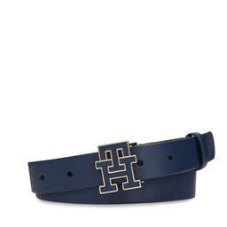 Tommy Hilfiger Curea de Damă Tommy Hilfiger Th Logo Inlay 2.5 AW0AW15381 Space Blue DW6