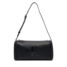 Calvin Klein Handtasche Calvin Klein Bold Ck Slouchy Shoulder Bag LV04F3894G Schwarz
