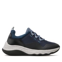 

Снікерcи Clarks Jaunt Lace 261689724 Navy Combl, Cиній