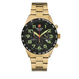 Swiss Alpine Military Zegarek Swiss Alpine Military 7047.9117 Black/Gold/Gold