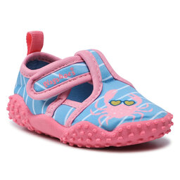 Playshoes Skor Playshoes 174737 Blau/Pink 780