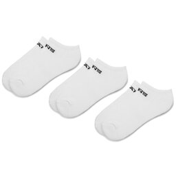 Vans Sada 3 párů nízkých ponožek unisex Vans Classic Kick VN000XSSWHT r.38,5/42 Bílá