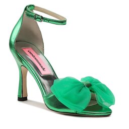 Custommade Sandaler Custommade Ashley Metallic Bow 999624046 Metallic Gren 365