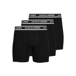 Jack&Jones Jack&Jones Σετ μποξεράκια 3 τμχ 12229576 Μαύρο
