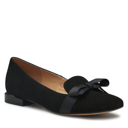 Sagan Ballerinaskor Sagan 4936 Czarny Welur 902