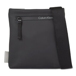 Calvin Klein Borsellino Calvin Klein Rubberized Conv Flatpack S K50K510795 Ck Black BAX