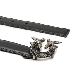 

Жіночий ремінь Pinko Love Berry H2 Belt AI 23-24 PLT01 100143 A110 Black Z99O, Чорний