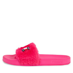 

Шльопанці Tommy Jeans Tjw Fur Pool Slide EN0EN02410 Gypsy Rose TSA, Рожевий