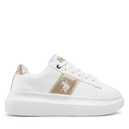 

Снікерcи U.S. Polo Assn. Helis006 HELIS006W/2Y1 Whi/Gol01, Білий