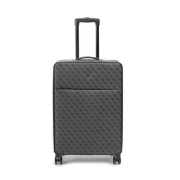 Guess Velký kufr Guess Vezzola Travel TMVZLS P3302 Černé rhodiovaní