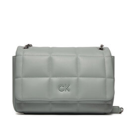 Calvin Klein Сумка Calvin Klein Square Quilt Conv Shoulder Bag K60K612332 Сірий