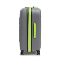 

Середня тверда валіза Mandarina Duck Logoduck+ P10SZV32A19 Grey/Lime, Сірий