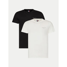 Tommy Jeans Tommy Jeans Set 2 majice Linear DM0DM20353 Šarena Slim Fit