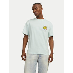 Jack&Jones Jack&Jones Marškinėliai Jorfrutti 12256926 Mėlyna Wide Fit
