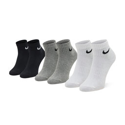 Nike Unisex trumpų kojinių komplektas (3 poros) Nike SX7677 964 Juoda